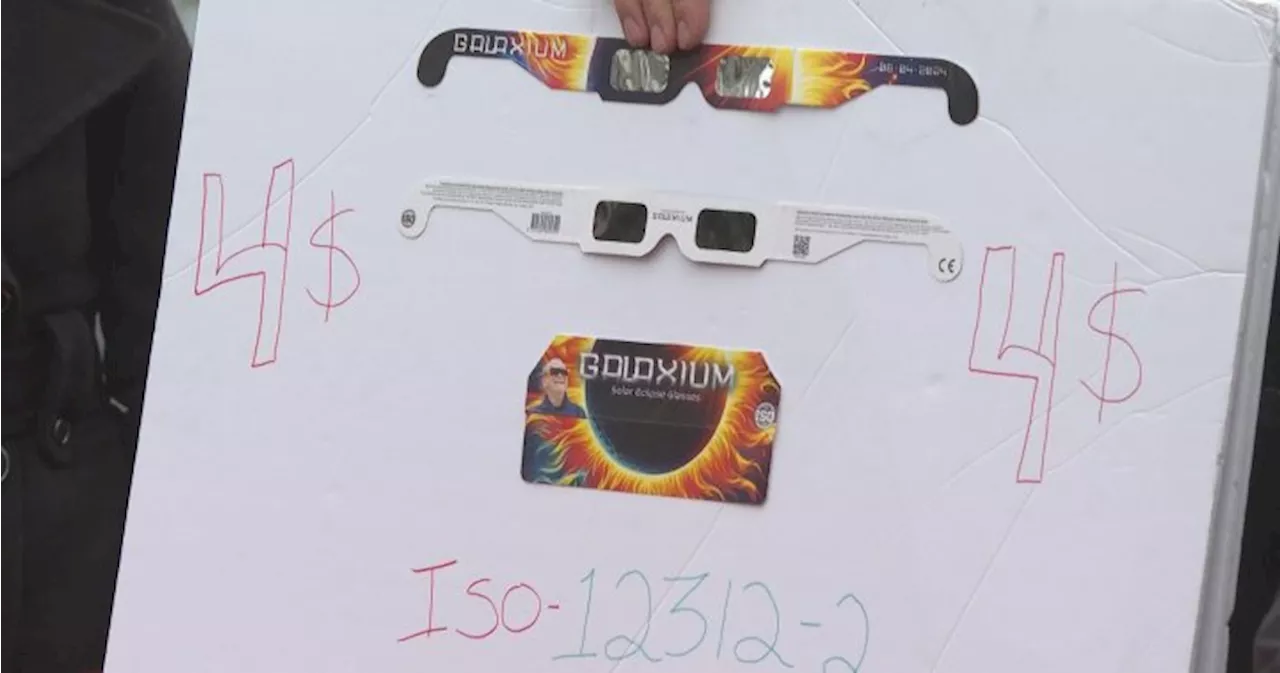 Quebec teen sells eclipse glasses to help people in need