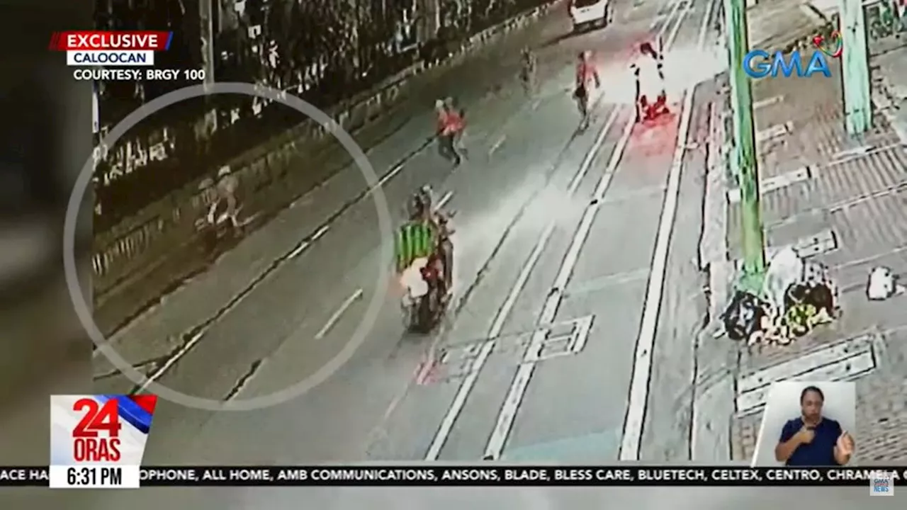 Lalaking tinutugis sa pagnanakaw umano, patay nang mabundol ng motorsiklo sa EDSA