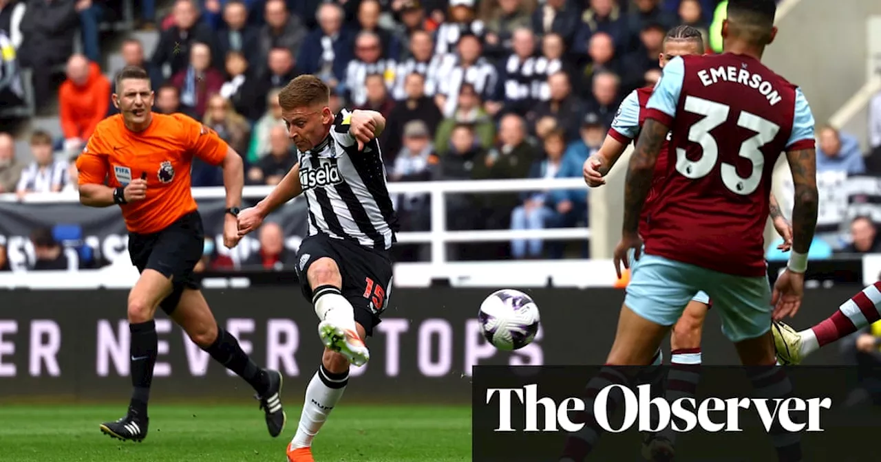 Harvey Barnes’ late double sees Newcastle sink West Ham in thriller