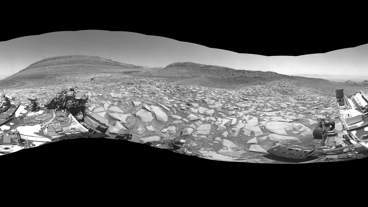 Curiosity rover probes Mars’ watery past in ancient channel