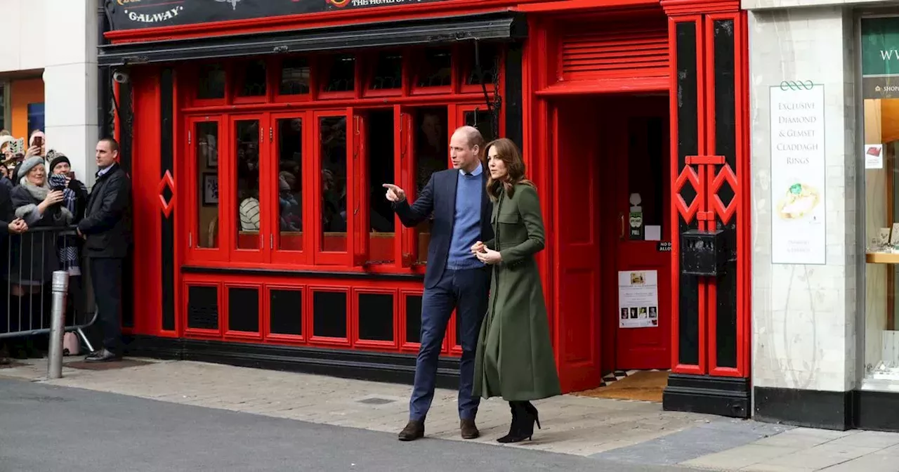 Owner of Galway pub visited by Kate Middleton sends touching message to princess