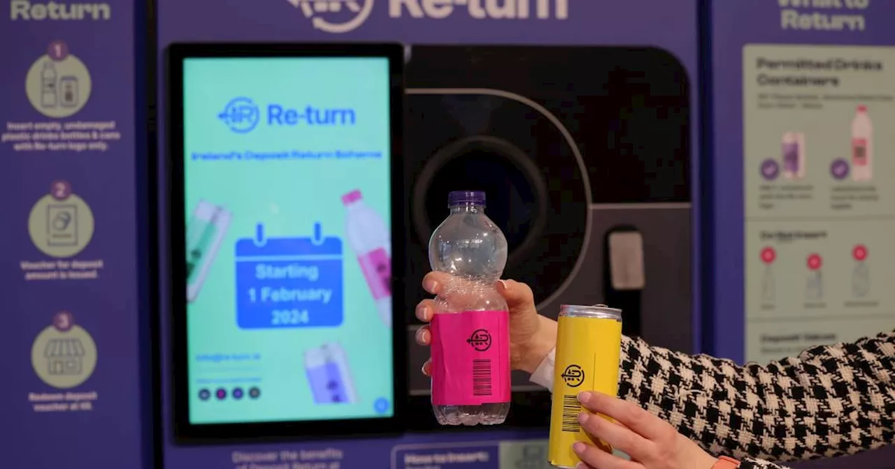 Deposit return scheme sees more than 21m bottles and cans given back