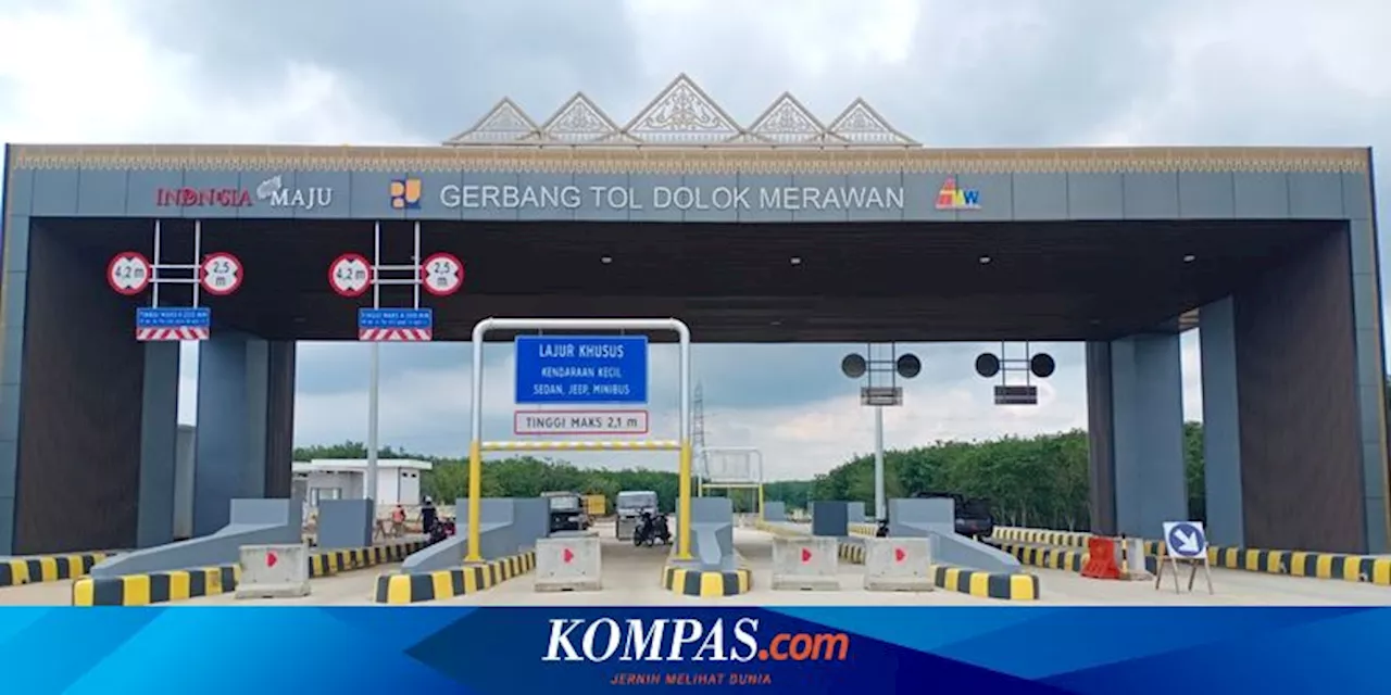 [POPULER PROPERTI] Tigas Ruas Tol Trans-Sumatera Bisa Dilintasi saat Mudik Lebaran