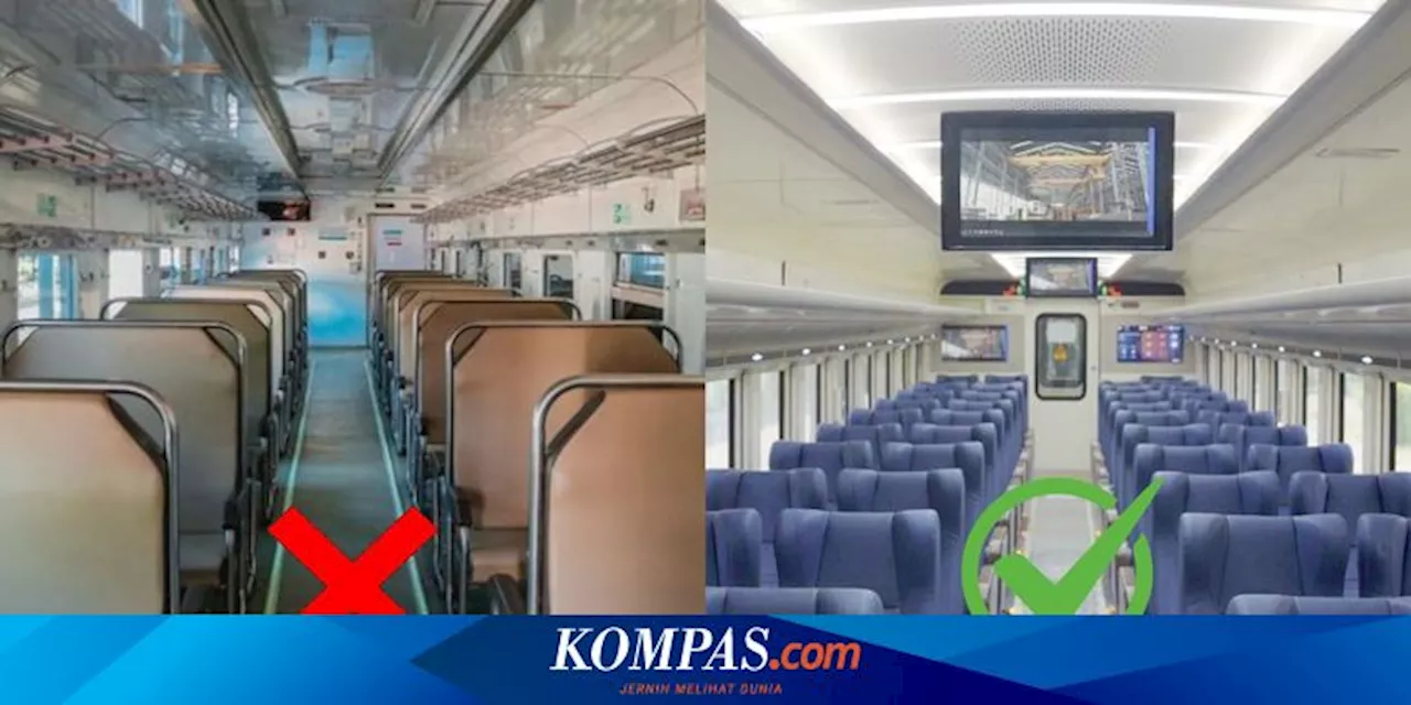 Tak Lagi Kursi Tegak, Ini Daftar Kereta Ekonomi New Generation dan Stainless Steel New Generation