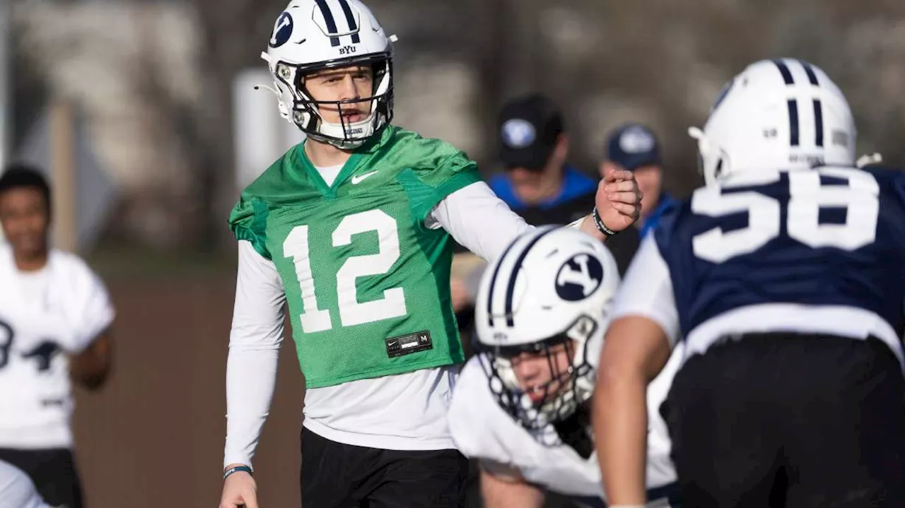 As spring ball ends, BYU coaches weigh in on QB derby between Jake Retzlaff, Gerry Bohanon