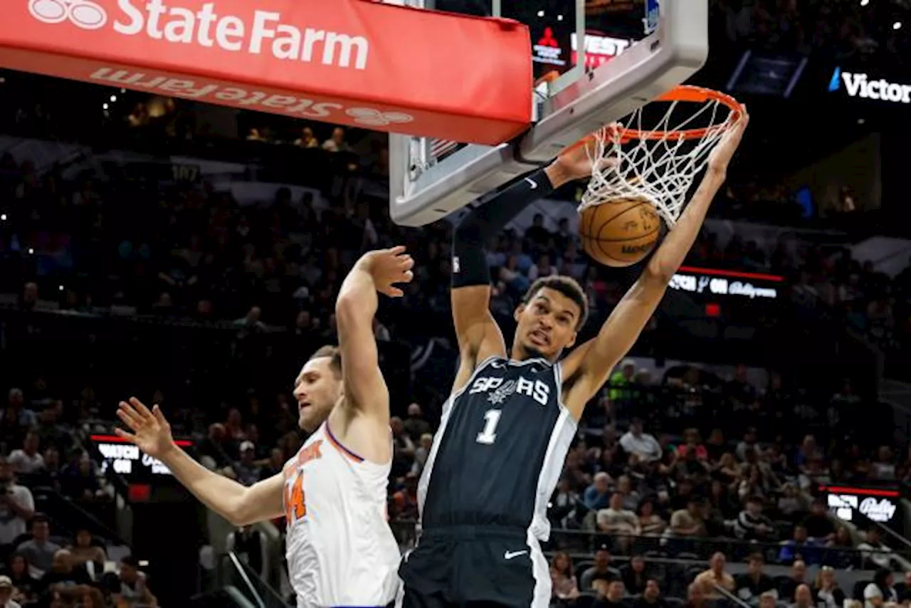 Après la victoire des Spurs contre les New York Knicks, Wembanyama voit déjà loin