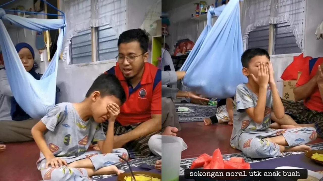 Sampai Menangis, Momen Haru Bocah Kelas 2 SD Bisa Puasa Seharian Ini Viral