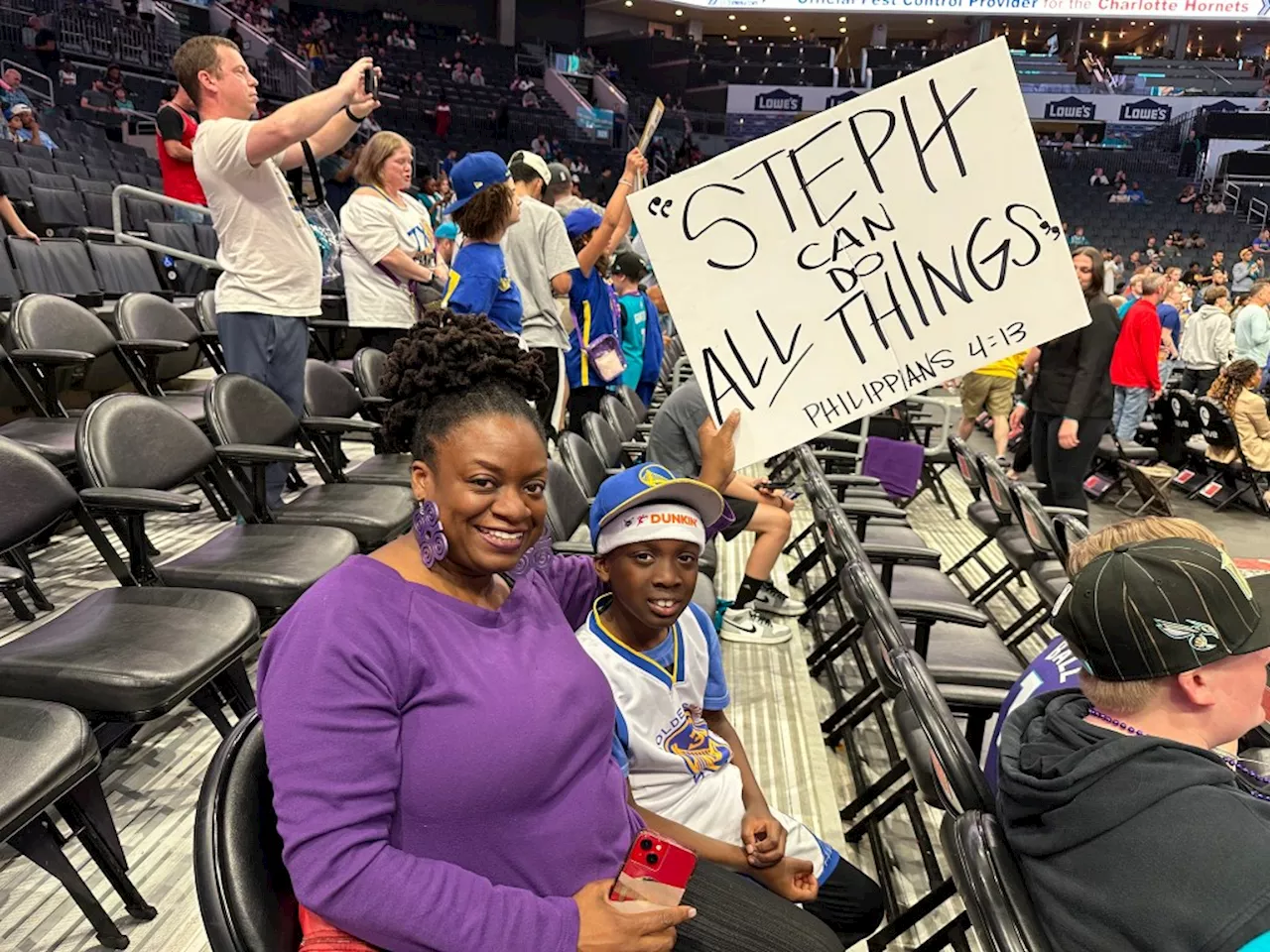 In Charlotte, Hornets fans still hold out hope for Curry in teal