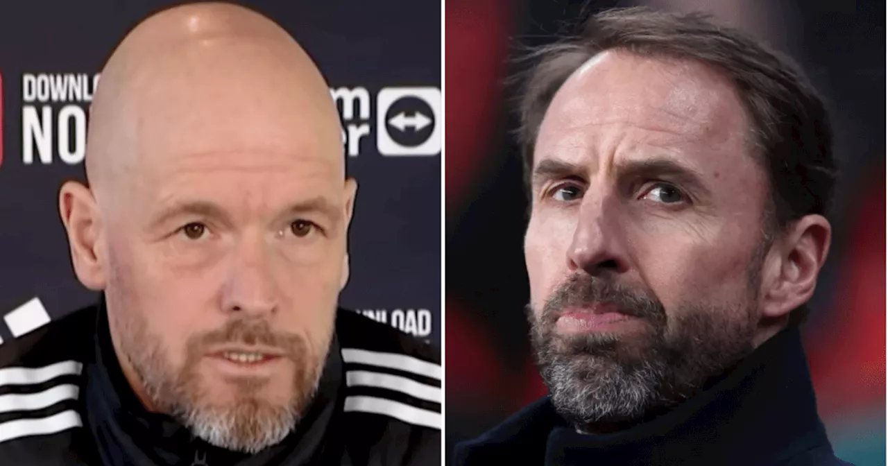 Man Utd boss Erik ten Hag issues defiant response to Gareth Southgate links