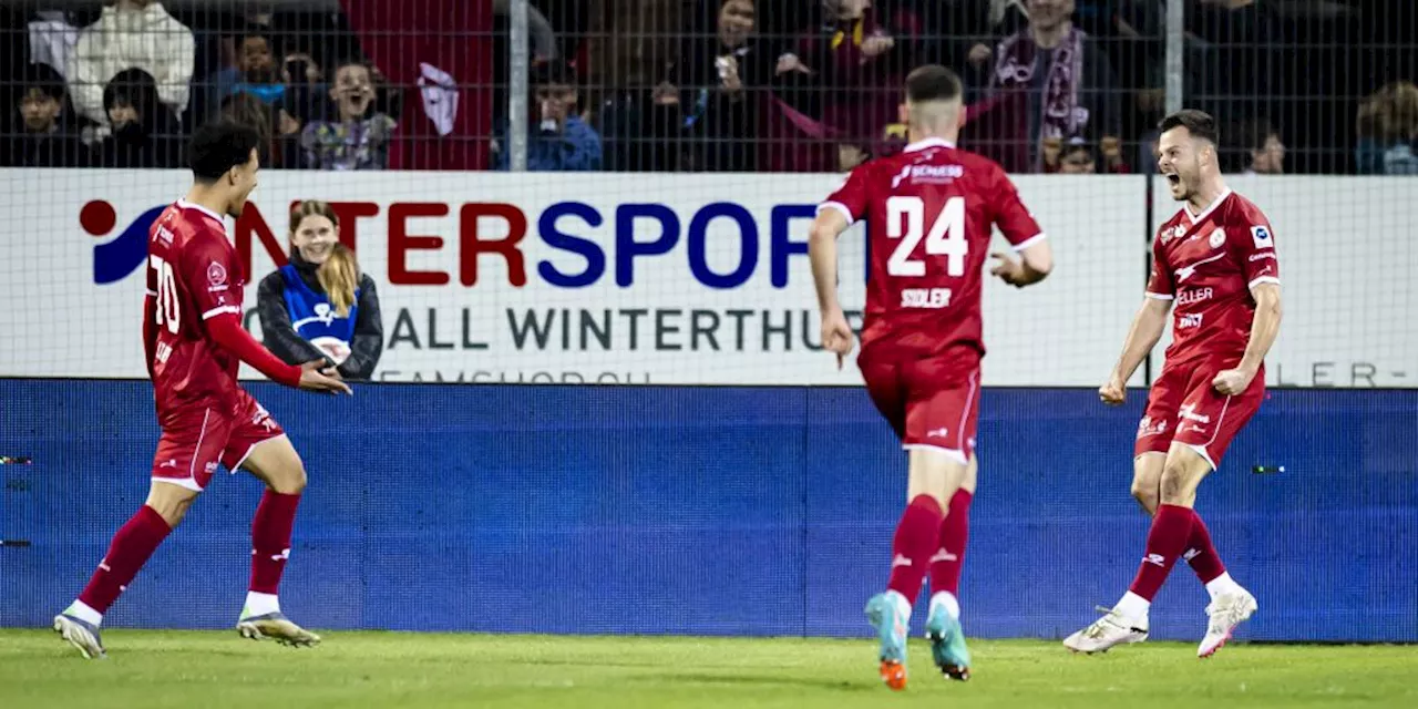 FC Winterthur: Rahmen-Elf schlägt Servette zuhause mit 1:0