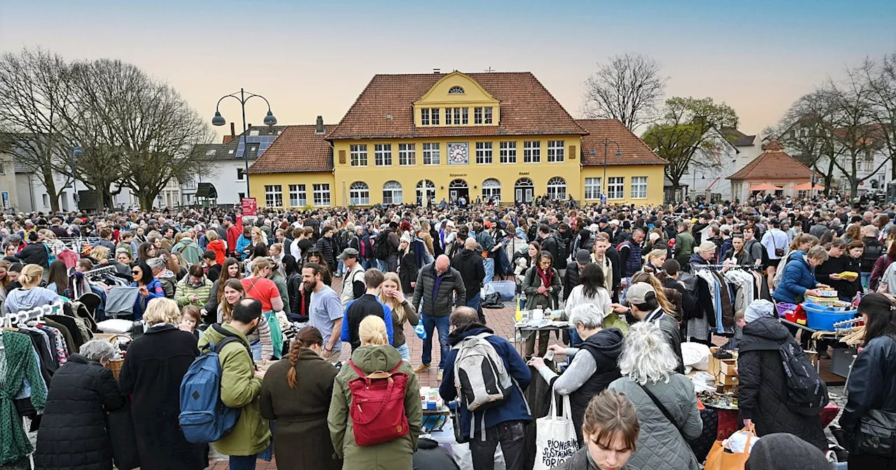 Sensationeller Saison-Auftakt für den Flohmarkt auf dem Bielefelder Siggi