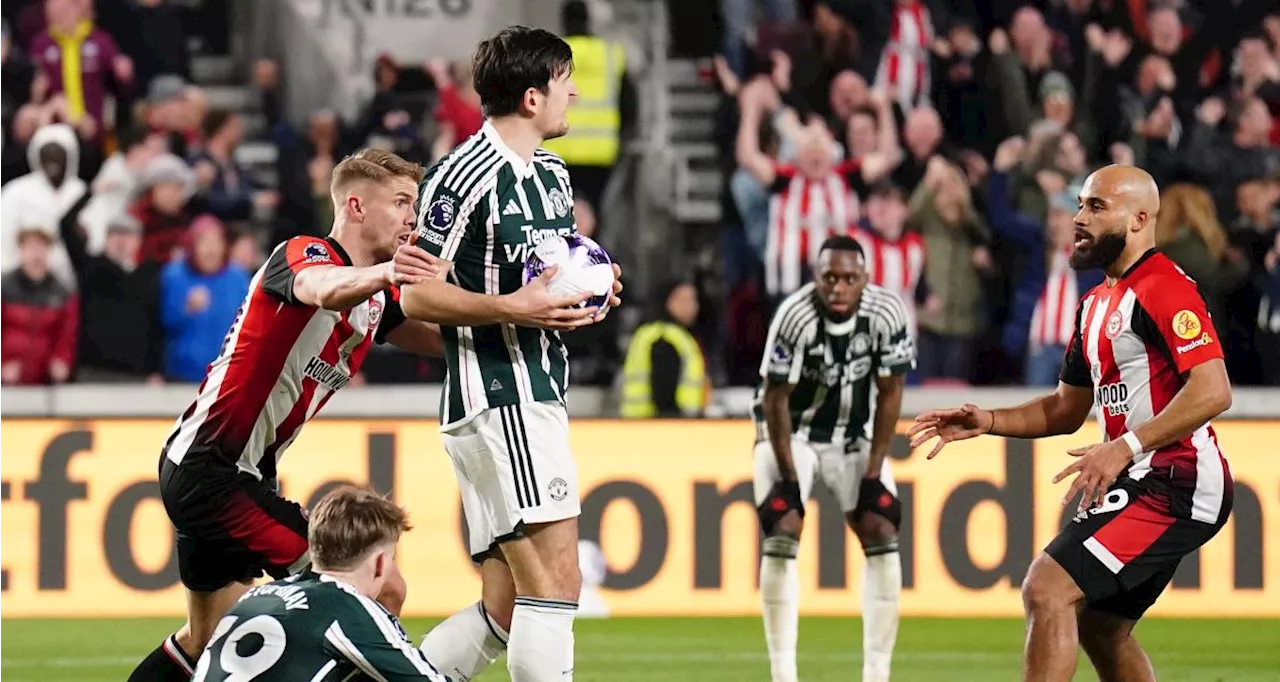 Manchester United tenu en échec par Brentford après une fin de match folle !