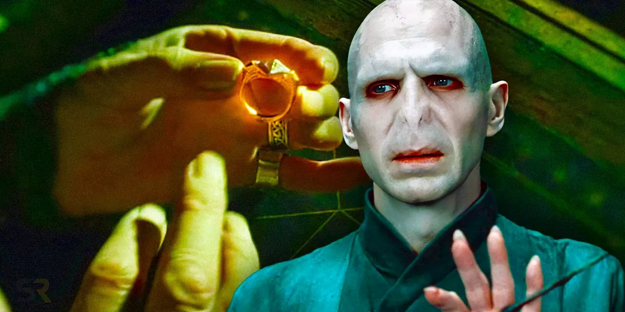 Why Lord Voldemort Didn't Curse Other Horcruxes Like He Did The Gaunt Ring