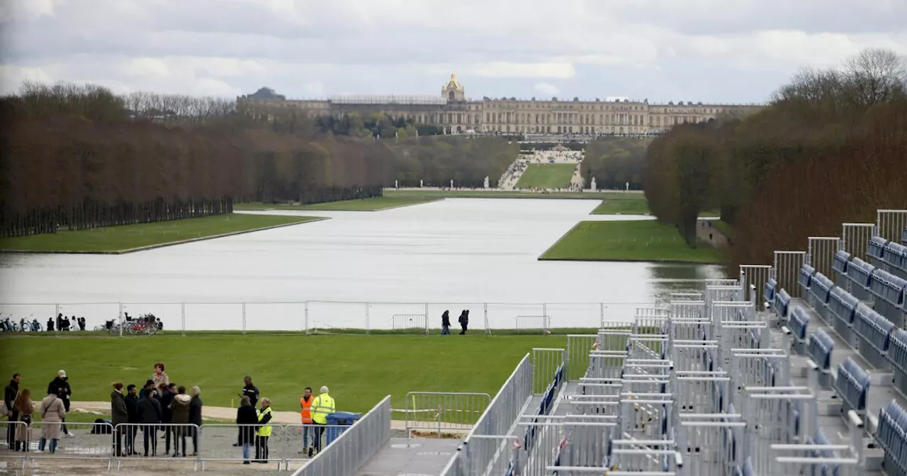 Comienzan a preparar el Palacio de Versalles para las pruebas ecuestres de los Juegos Olímpicos