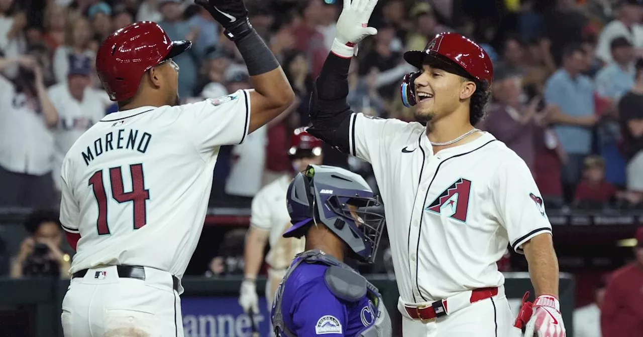 Con cuadrangular de tres carreras de Thomas, Diamondbacks derrotan 7-3 a Rockies