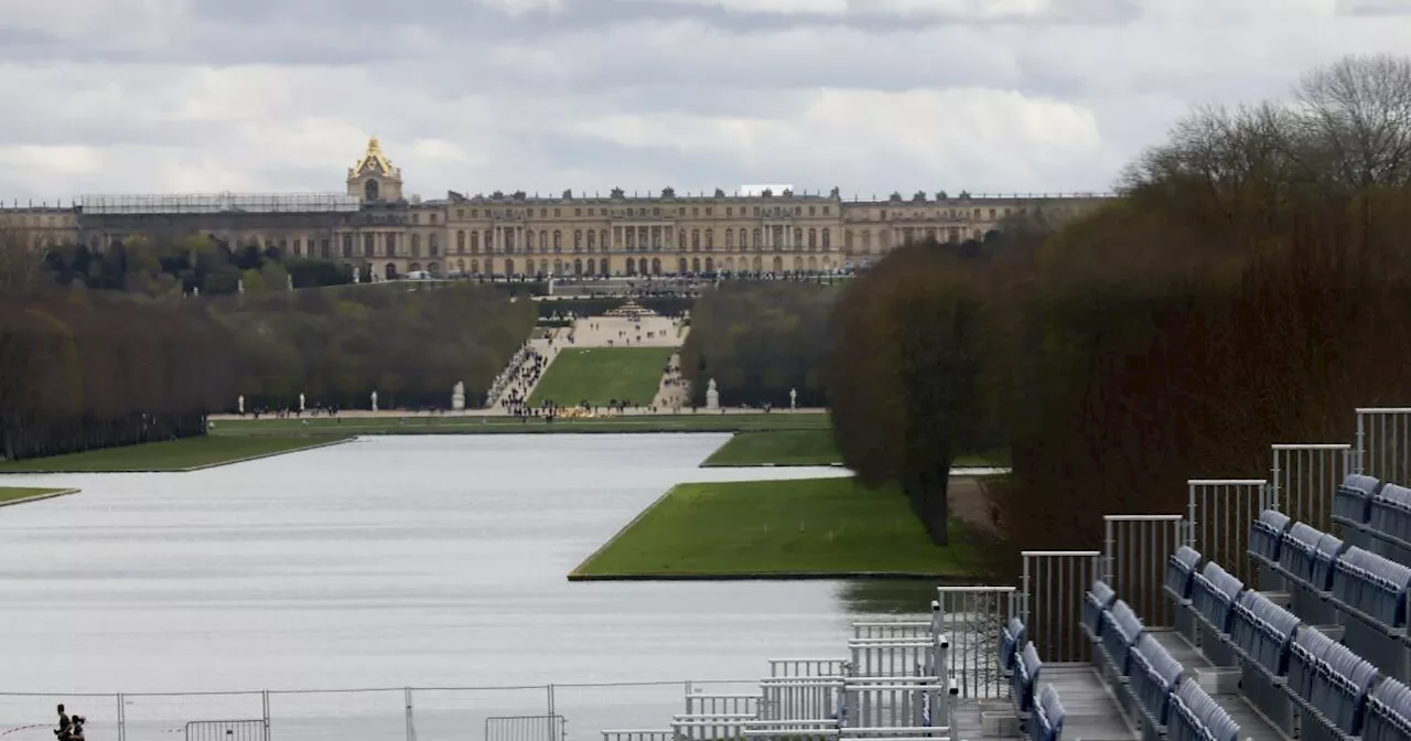 Grandstands and gallop tracks: Versailles Palace gardens get ready for Olympic equestrian events