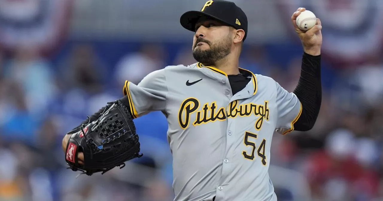 Hayes pega sencillo y doble productor; Piratas derrotan 7-2 a Marlins