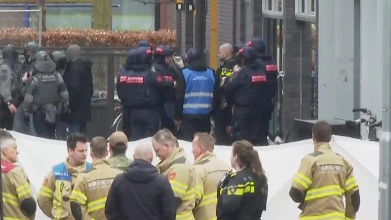 Netherlands: Several people held hostage 'in cafe' in town of Ede as scores of homes evacuated