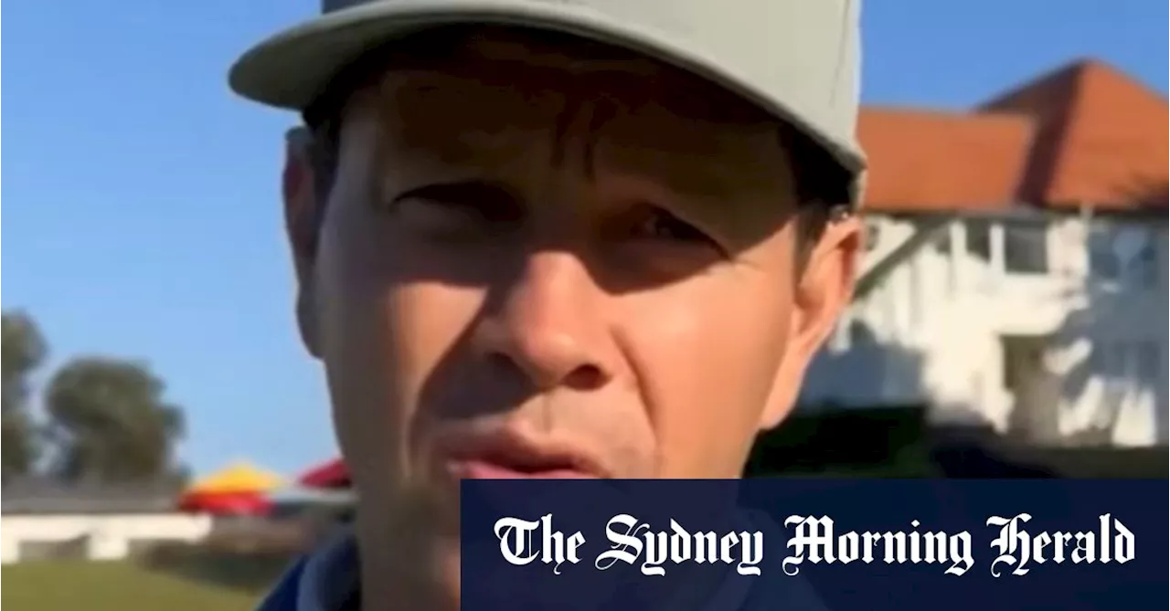 Hollywood actor Mark Wahlberg ‘pleading’ with Sydneysiders to save Moore Park Golf Club