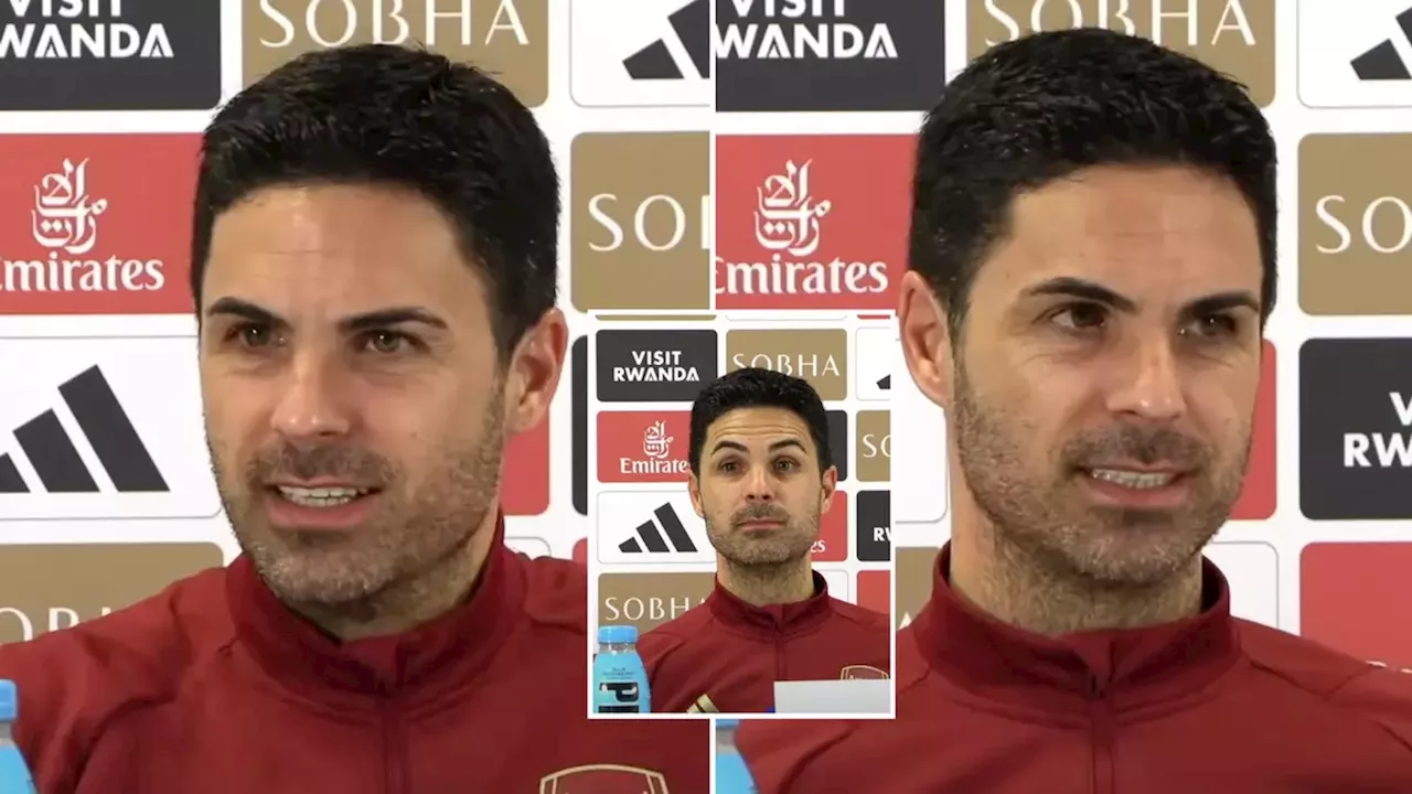 Mikel Arteta's response to 'disrespectful' question ahead of Man City game has got everyone talking