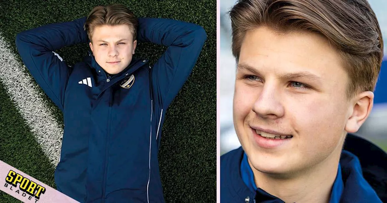 Axel, 15, kan bli IFK Norrköpings yngsta någonsin