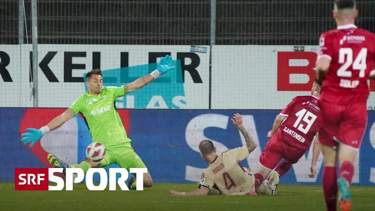 0:1-Pleite gegen Winterthur - Wieder Gantenbein: Servette bleibt über Ostern auf Platz 2