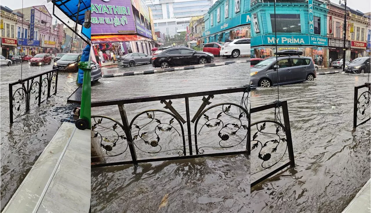 Klang hit by flash floods, including famous ‘Little India’