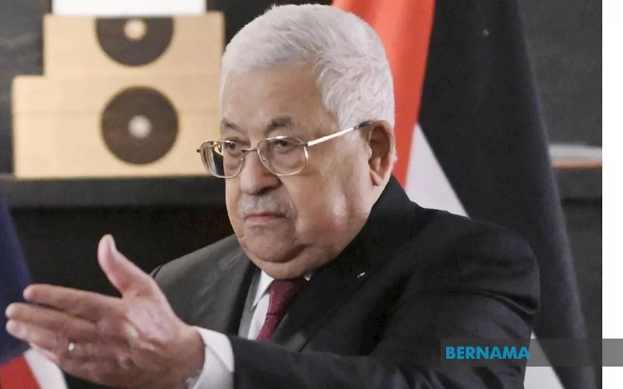 Palestine President Mahmoud Abbas calls for Israel's full Gaza withdrawal and UN Action