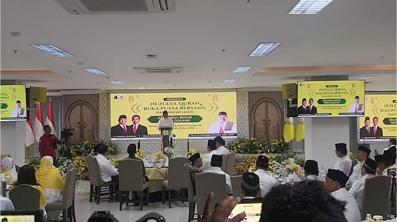 Datang di Acara Golkar, Tapi Absen Agenda Bukber PAN dan Demokrat, Gibran Pilih Kasih?