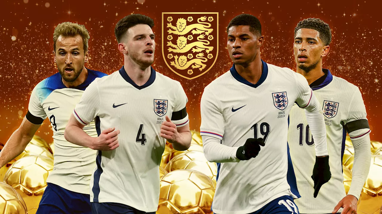 Top ten most valuable England stars revealed with shock positions for Declan Rice and Marcus Rashford...