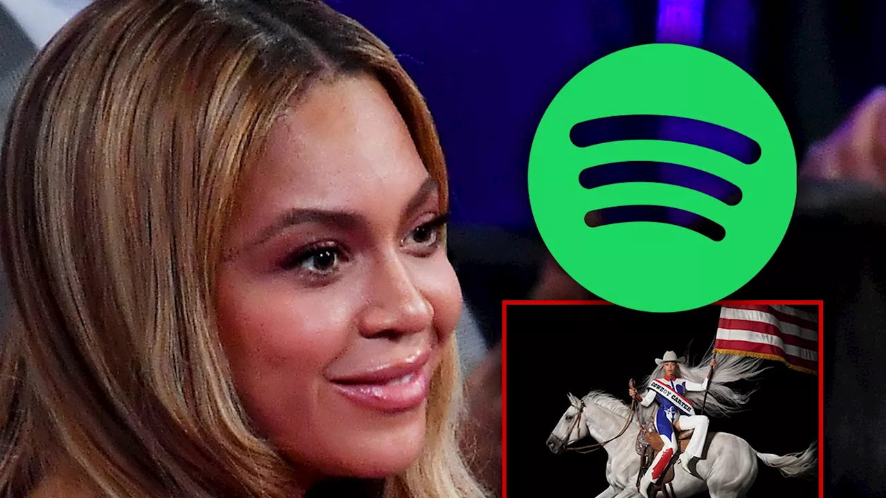 Beyoncé's New Album Becomes Spotify's Most Streamed Day-Of Album in 2024