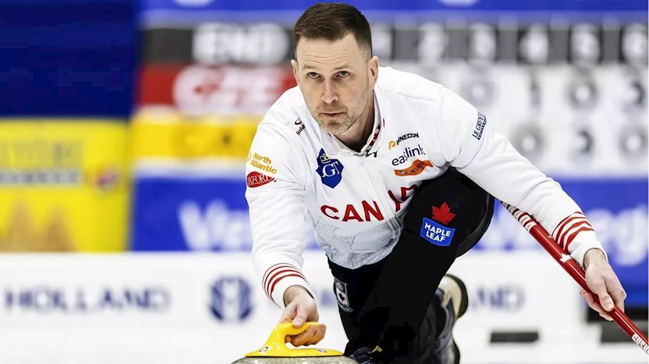 Canada's Gushue earns pair of round-robin victories at world men's curling