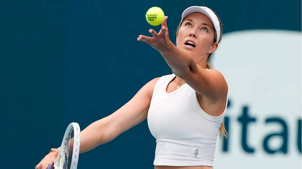 Collins wins Miami Open on her final try, topping Rybakina in straight sets