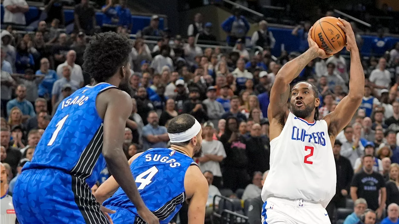 Leonard, George lead Clippers past Magic