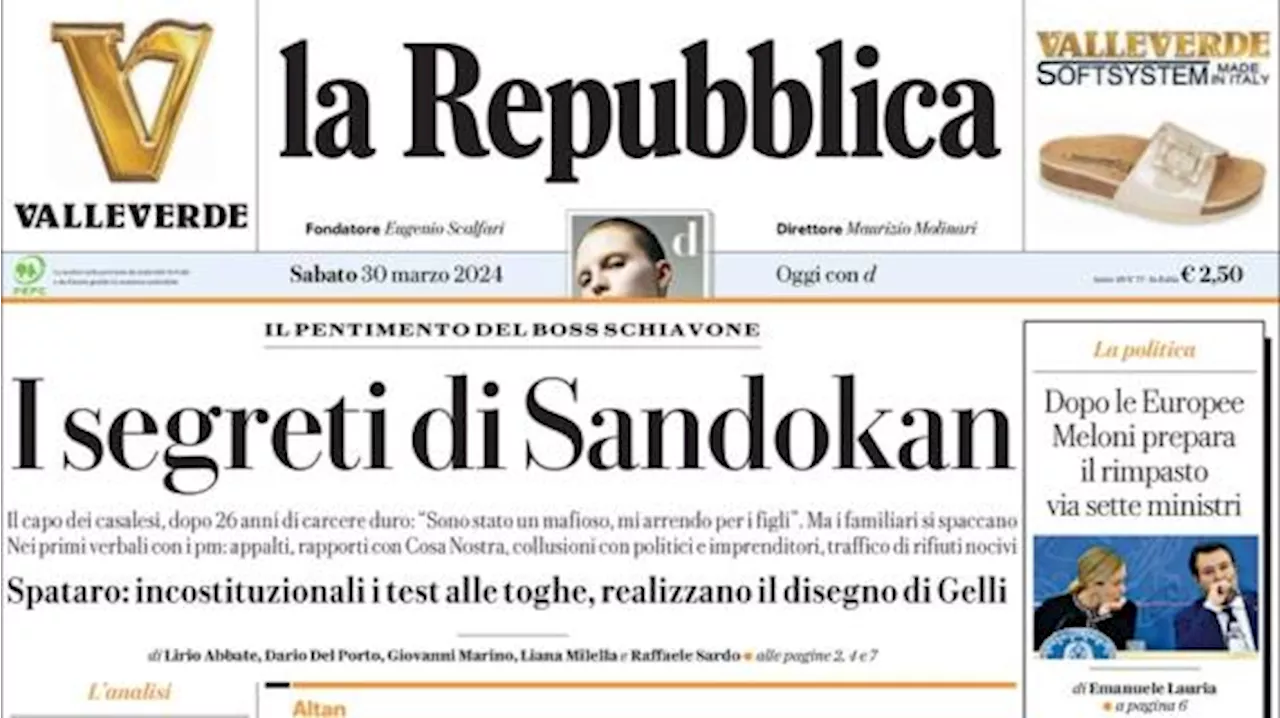 La Repubblica: 'Il periodo Tudor: dalla Juve alla Juve, un amore da battere'