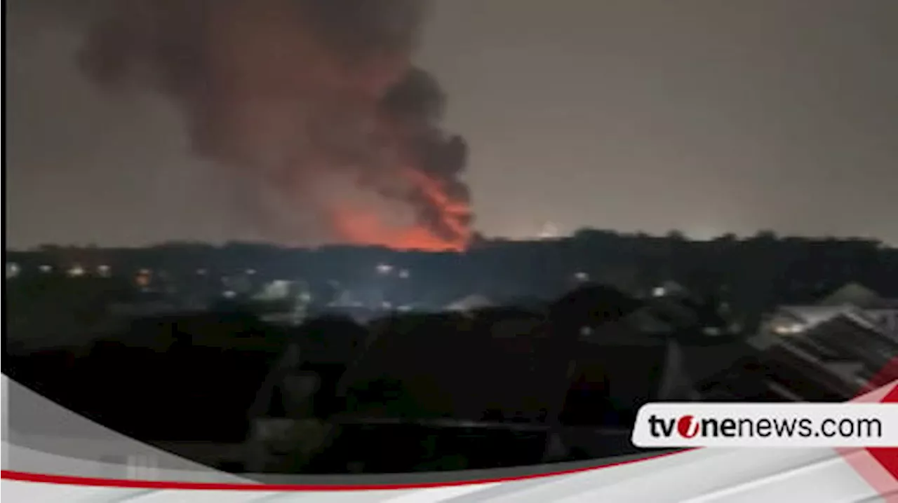 Detik-detik Ledakan Besar Gegerkan Warga Kota Bekasi, Diduga dari Gudang Peluru