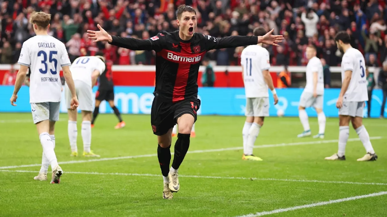 Bayer Leverkusen voltooit knappe comeback in spectaculaire slotfase