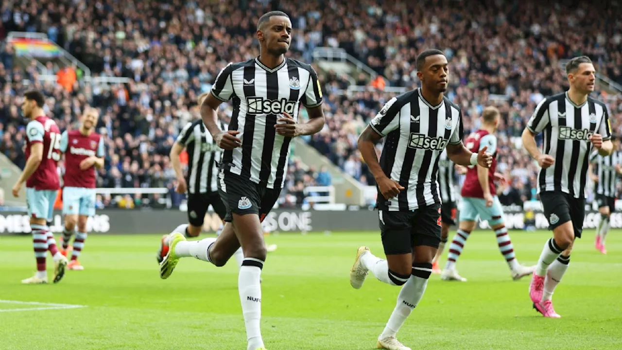 Newcastle en uitblinker Isak voltooien ongekende comeback tegen West Ham