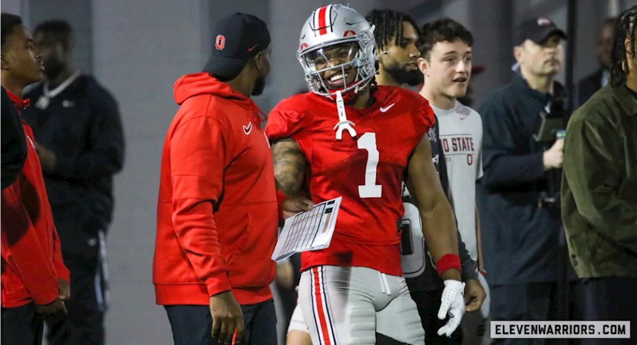 Jeremiah Smith, C.J. Hicks and Quinshon Judkins Among Top Standouts at Ohio State Student Appreciation Day