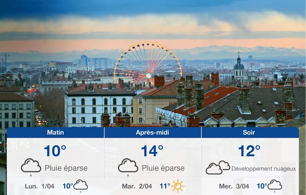 Météo Lyon: prévisions du dimanche 31 mars 2024