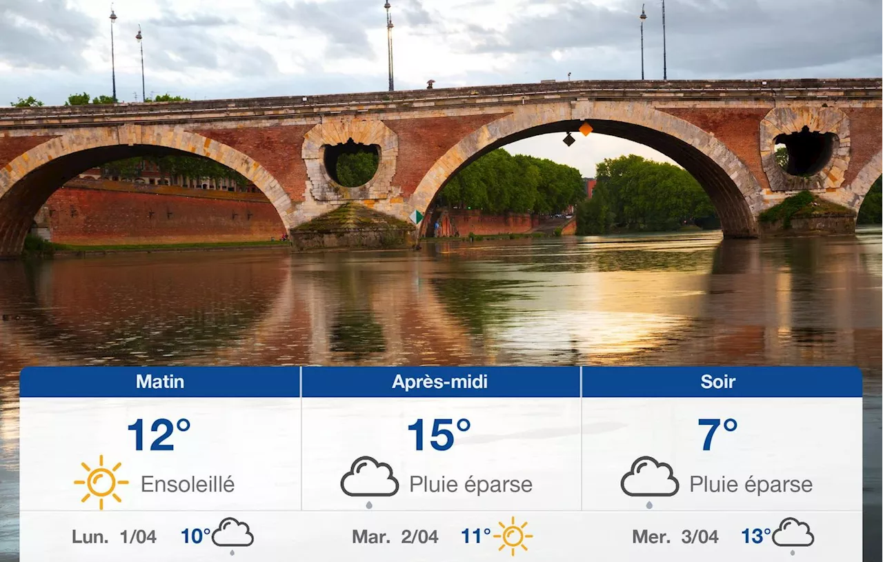 Météo Toulouse: prévisions du dimanche 31 mars 2024