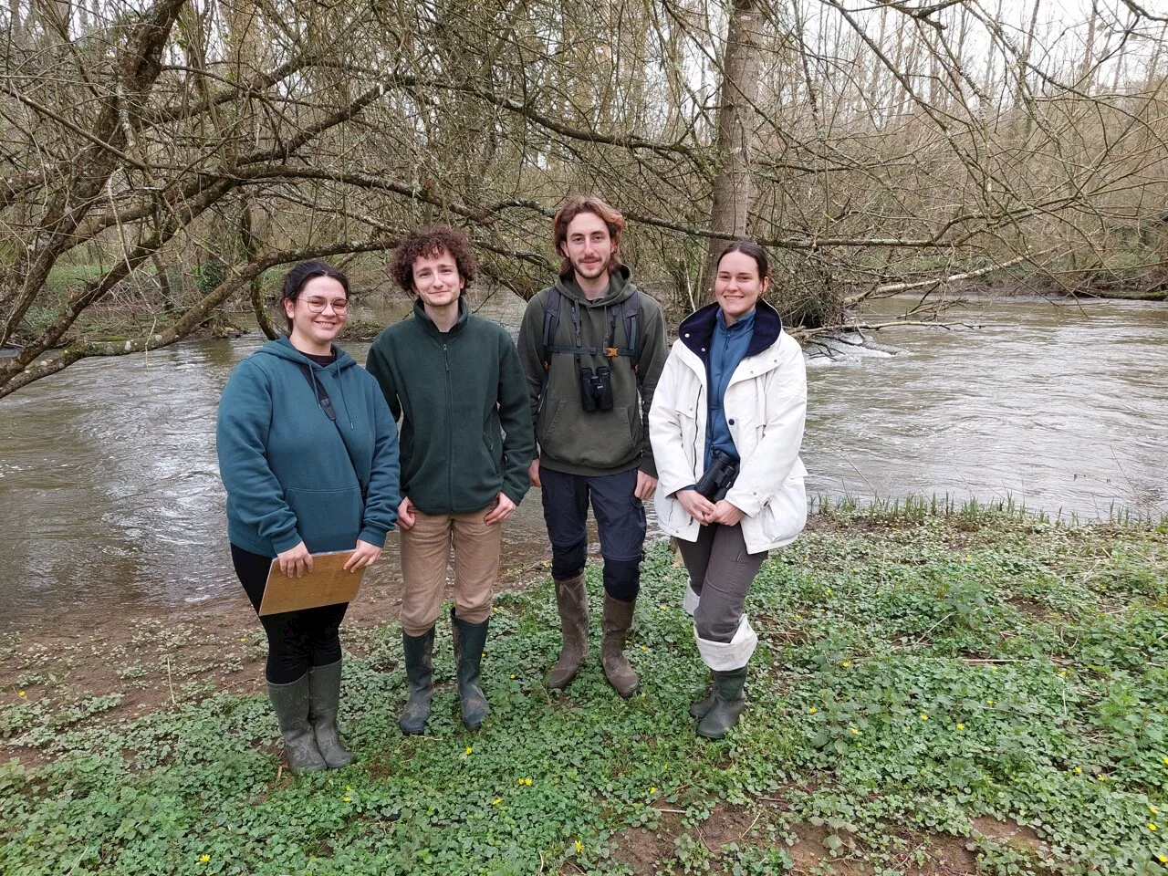 Environnement : dans l'Orne, ces quatre jeunes sur les traces d'une espèce protégée