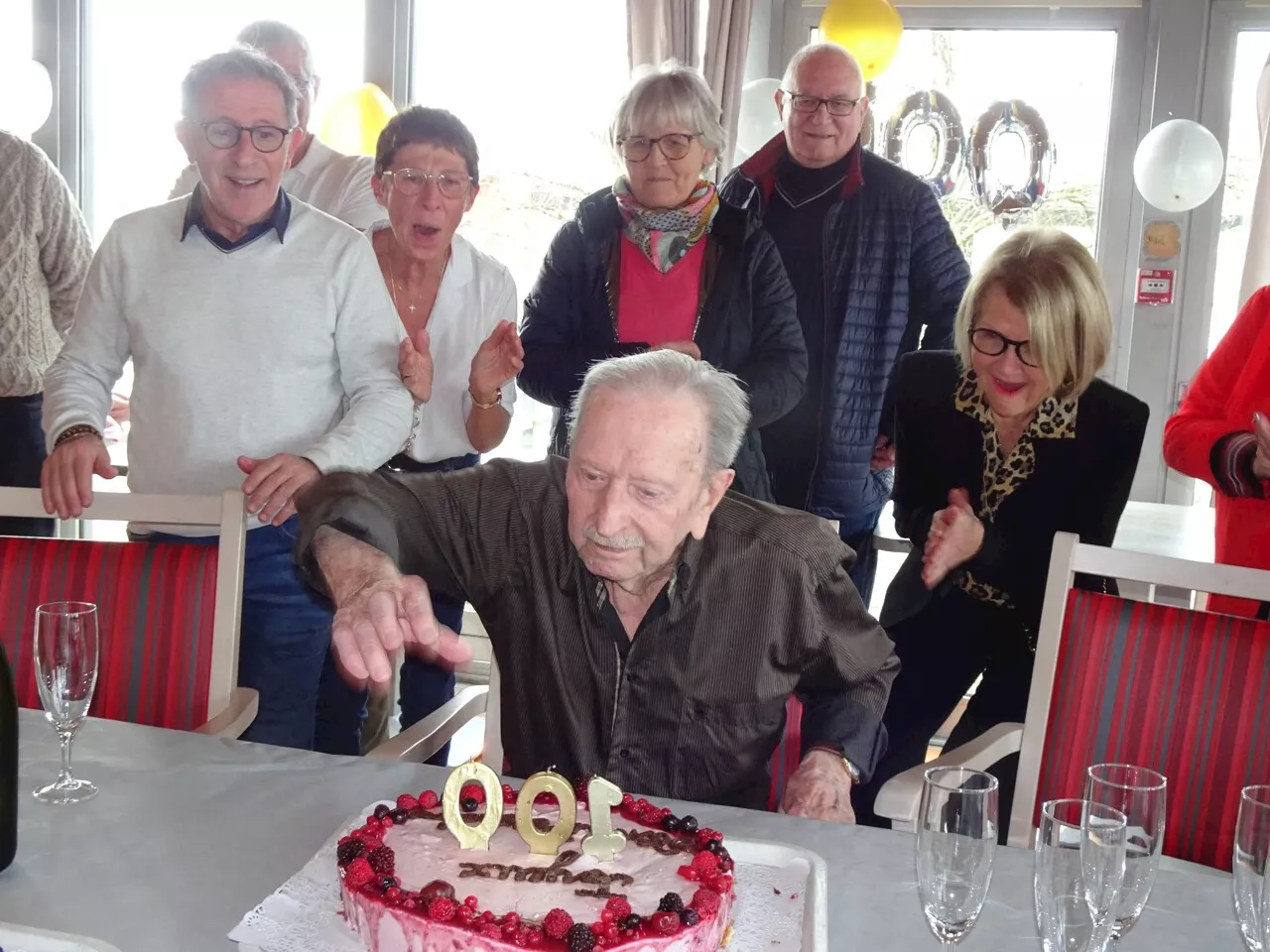 Loire-Atlantique : résistant pendant la guerre, René a fêté ses 100 ans | L'Éclaireur de Châteaubriant