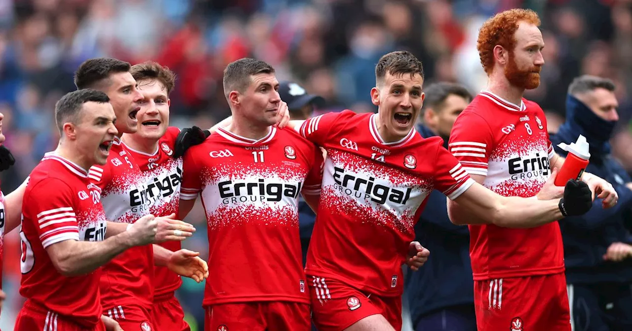 Ulster Team of the League 2024: Division One champions Derry take six spots