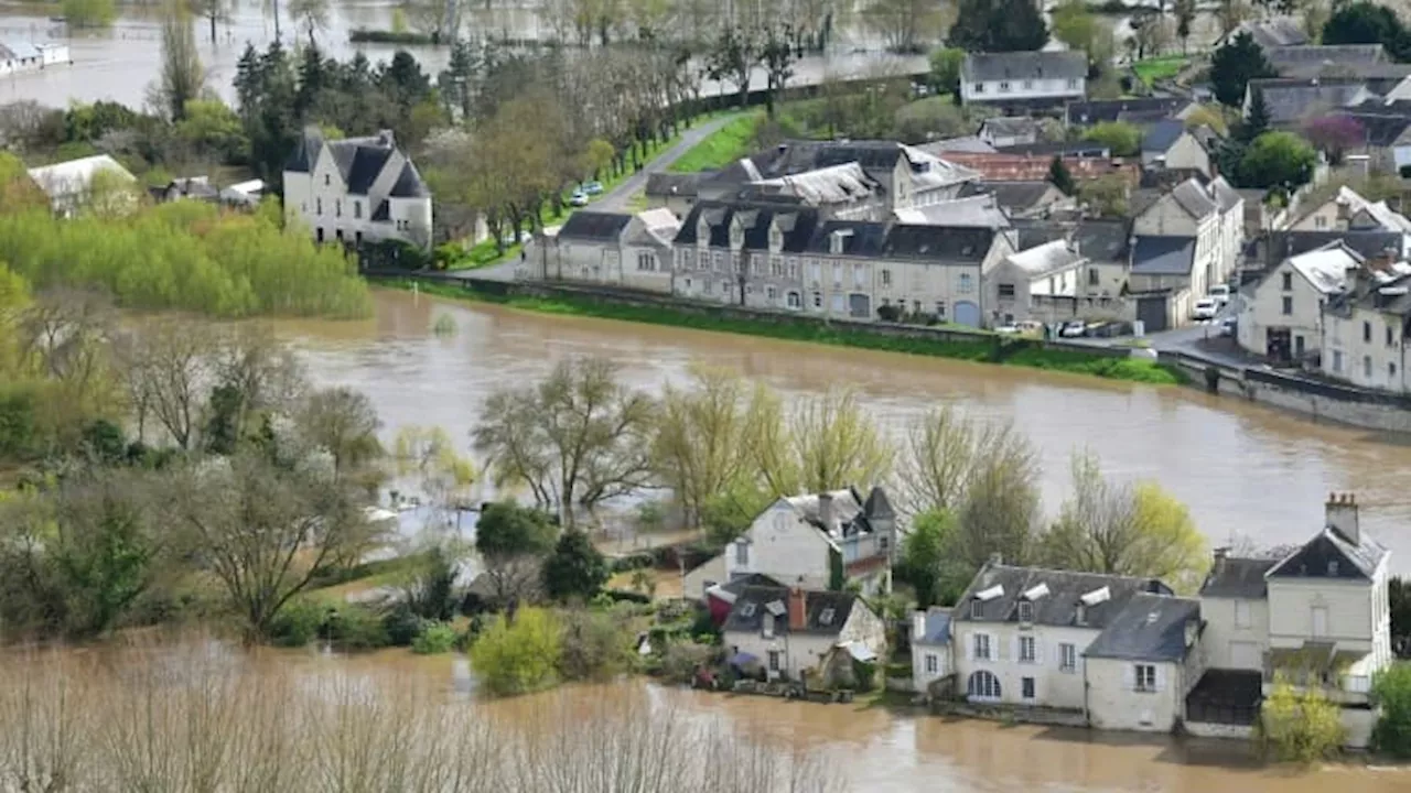 Crues: évacuations préventives à Chinon face à la montée de la Vienne