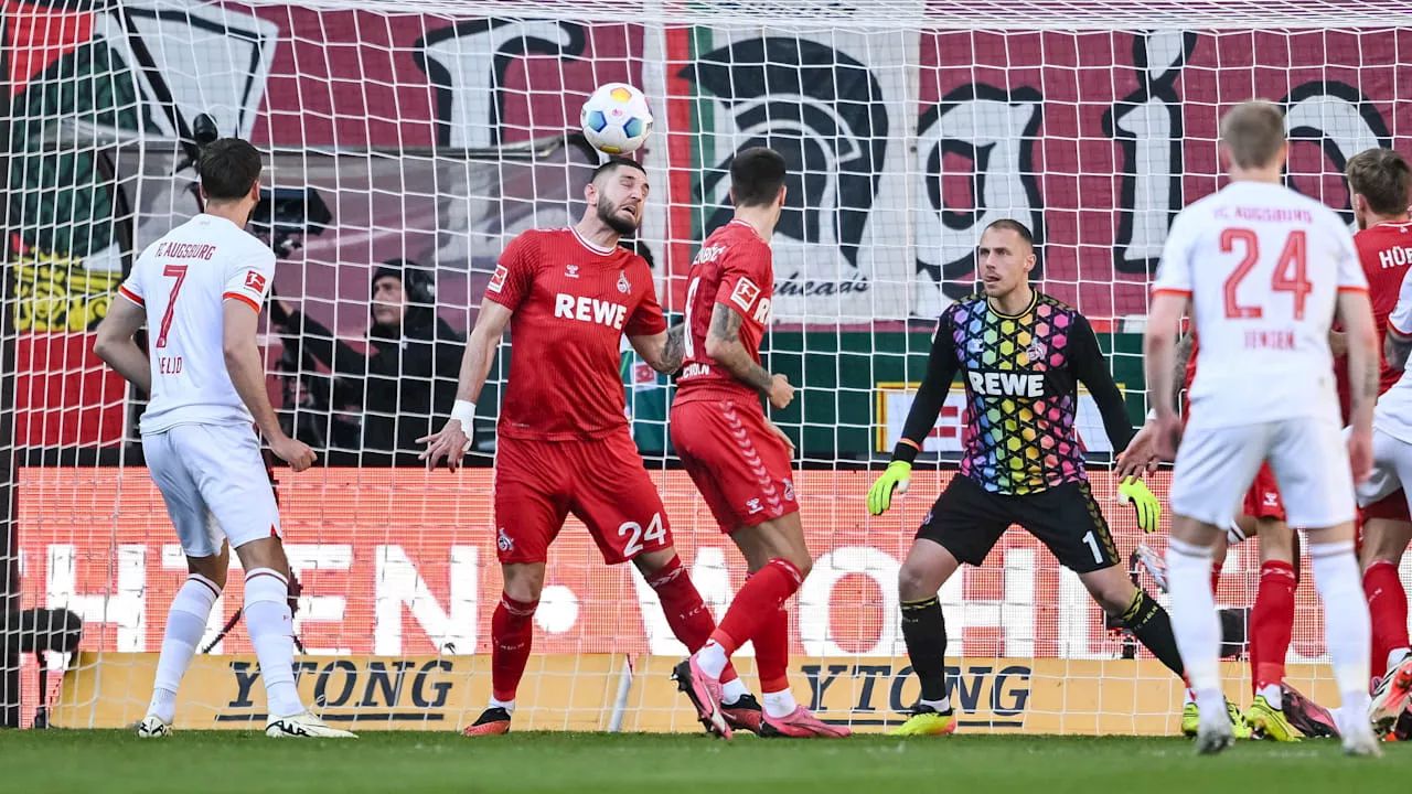 Bundesliga: Wegen Hacken-Trick – Augsburg-Stürmer Beljo schenkt Köln ein Pünktchen!