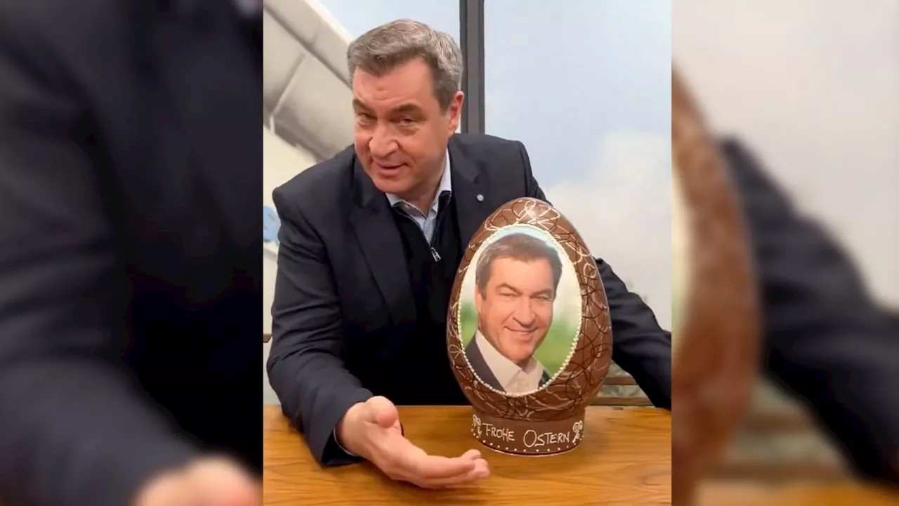 Ostergruß aus Bayern: Wer will Markus Söder vernaschen?