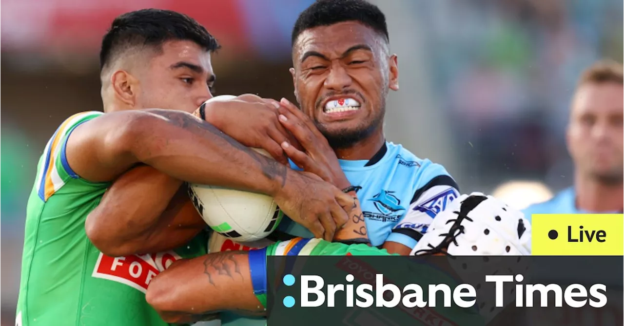 NRL round 4 LIVE: Cronulla Sharks v Canberra Raiders at PointsBet Stadium