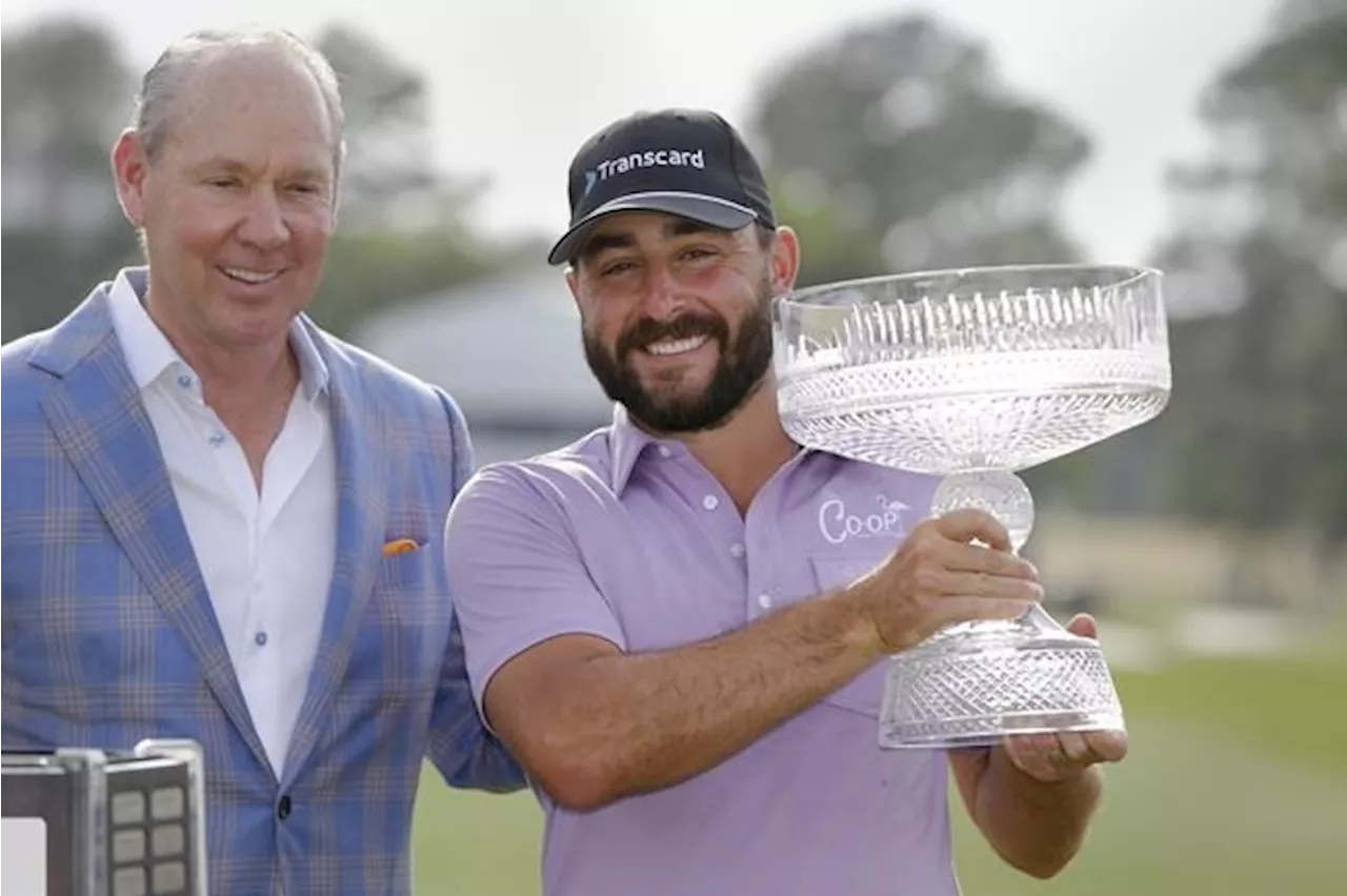 Jaeger wins Houston Open for 1st PGA Tour title. Scheffler's bid for 3 in a row ends on 5-foot putt