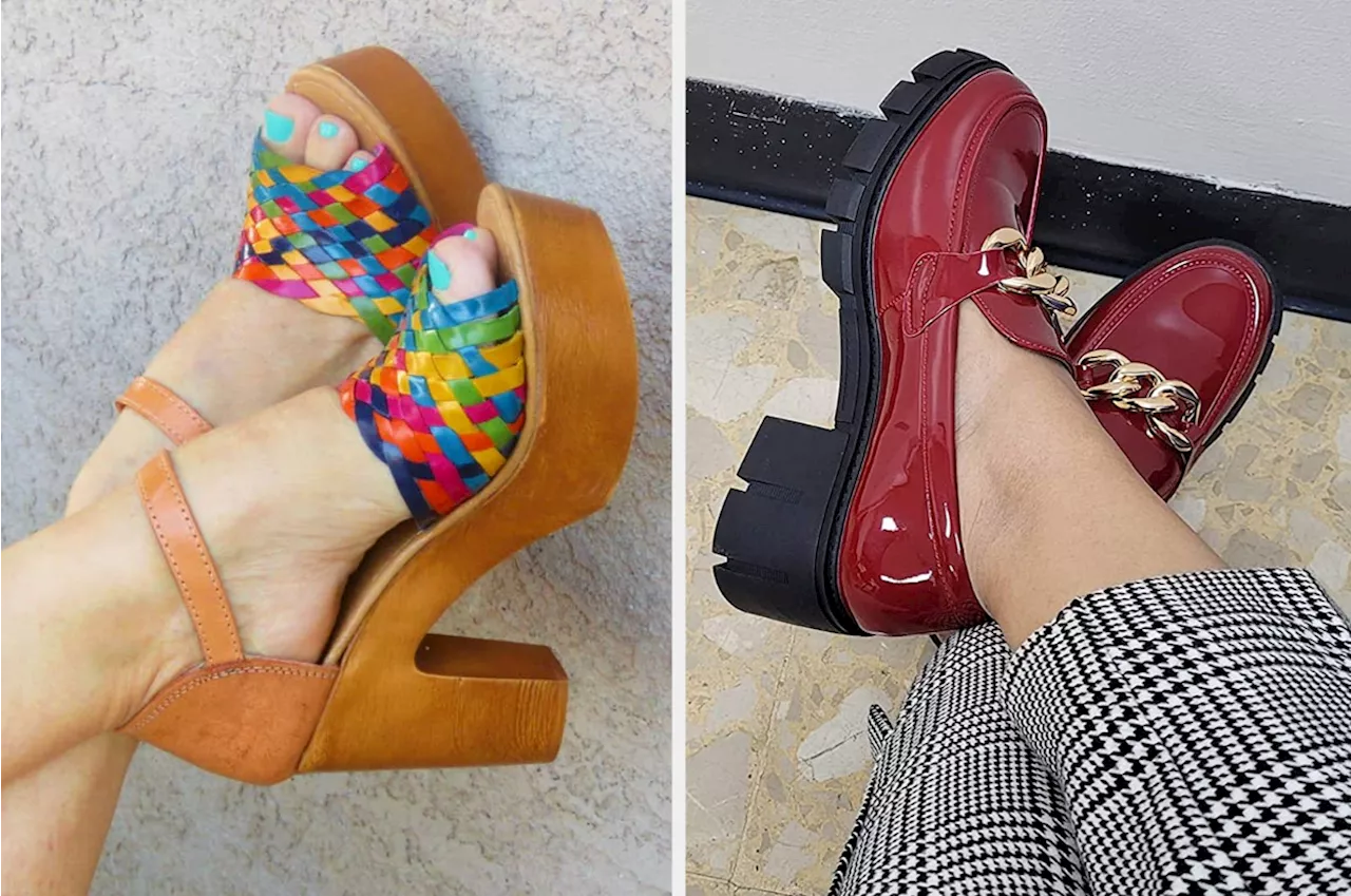 18 Chunky Pairs Of Heels For Anyone Looking For Extra Height Without Losing Their Balance